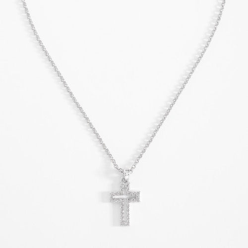 CROSS PLATINUM NECKLACE