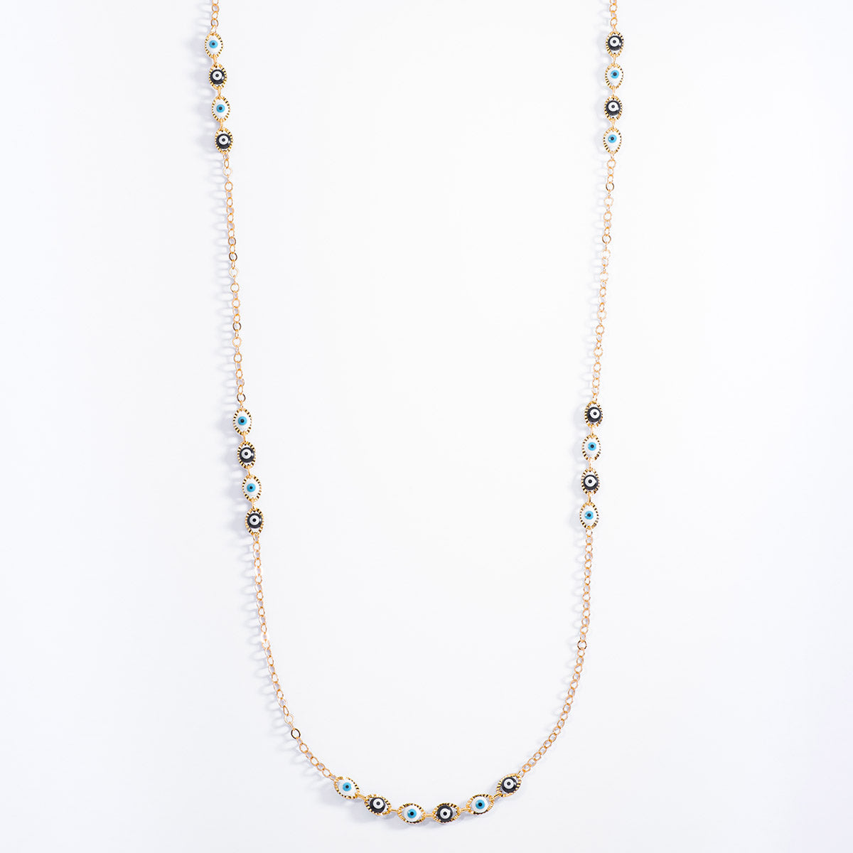 LONG OJITOS NECKLACE