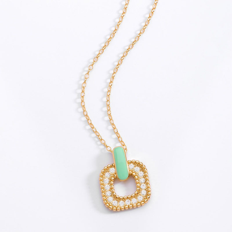 SUMMER GREEN NECKLACE