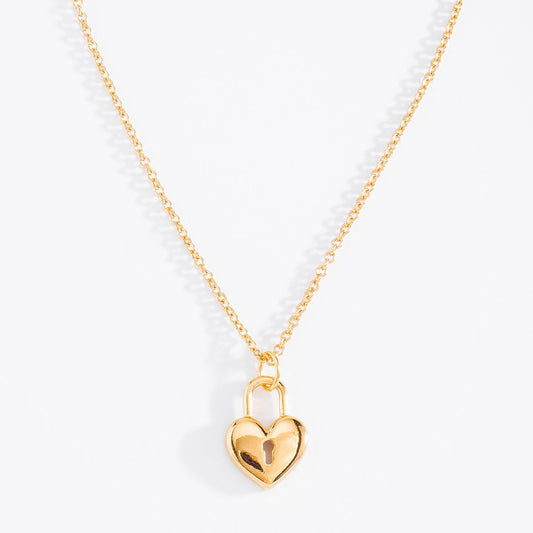 HEART LOCK NECKLACE