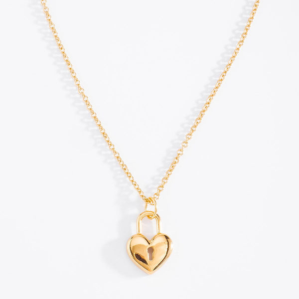 HEART LOCK NECKLACE