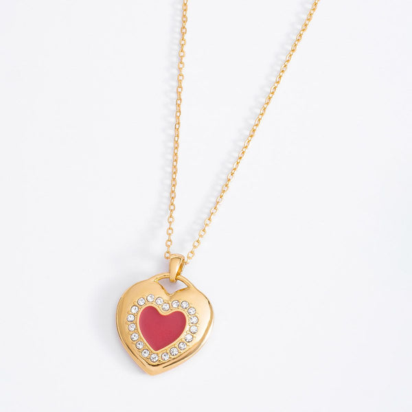 RED HEART NECKLACE