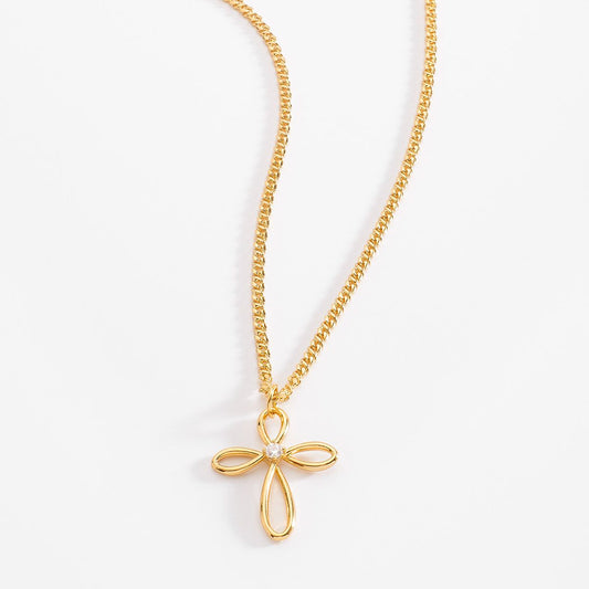 FLORAL PLATED NECKLACE