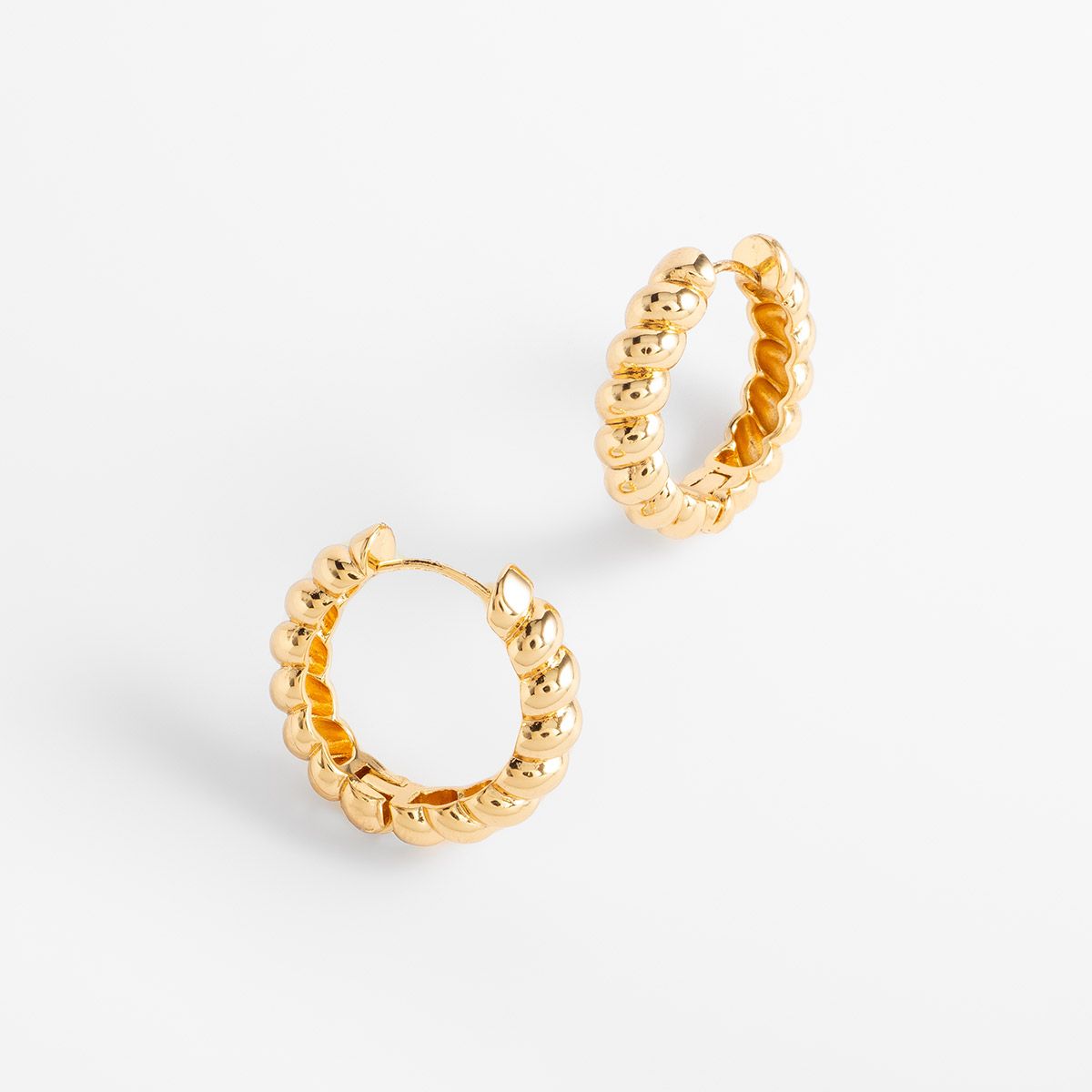 BUBBLE LUX HOOP EARRINGS