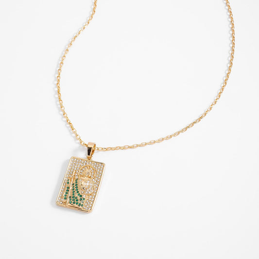 SAN JUDAS PENDANT NECKLACE