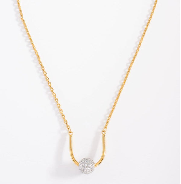 TWO TONE NECKLACE