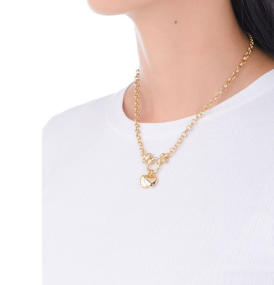 DOUBLE HEART NECKLACE