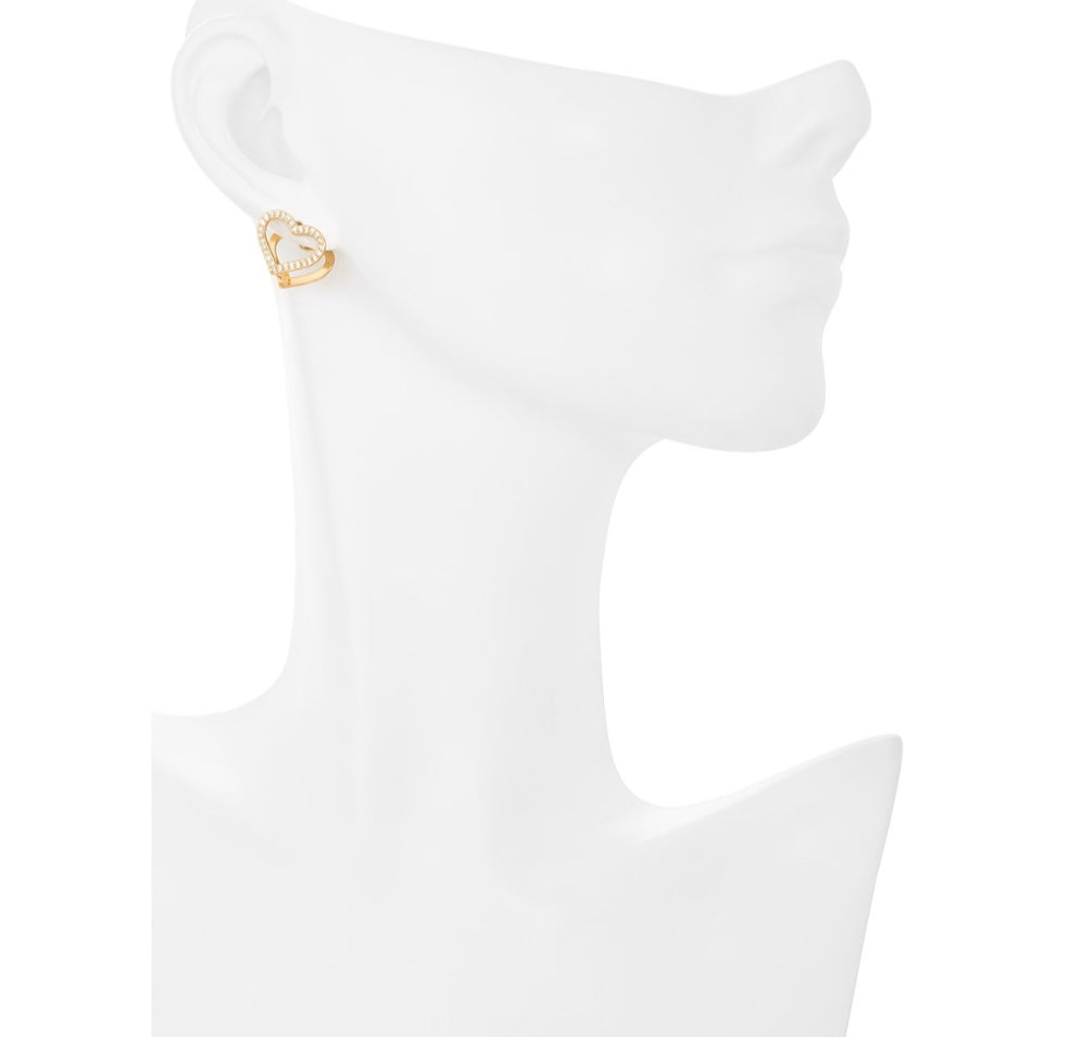 DOUBLE HEART EARRINGS