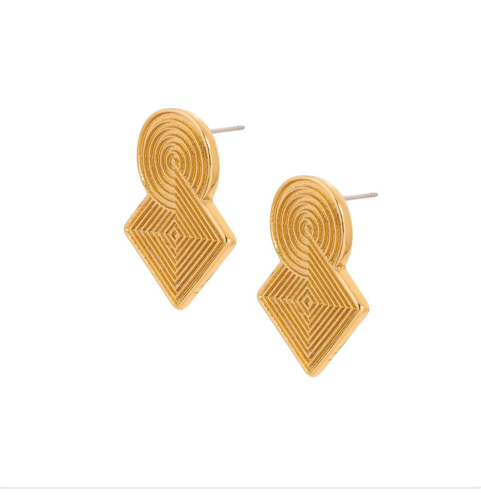 SWIRLY EARRINGS