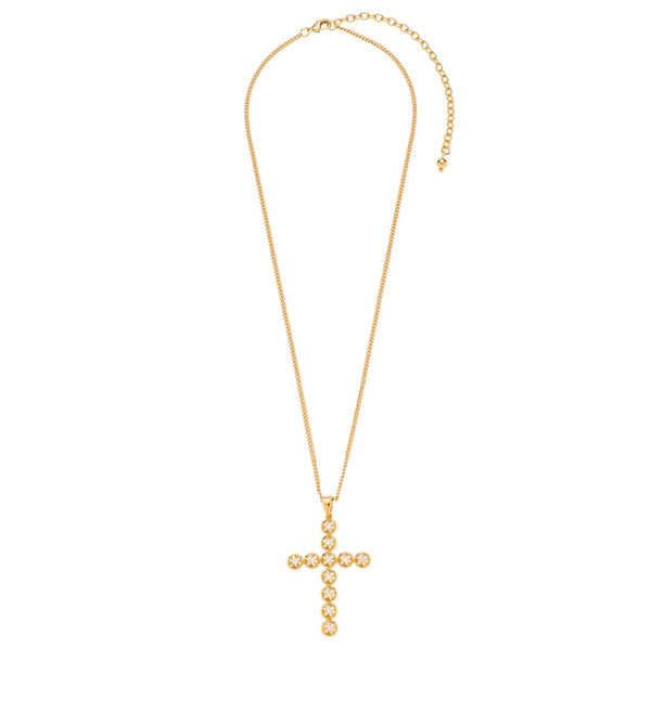 GORG CROSS NECKLACE