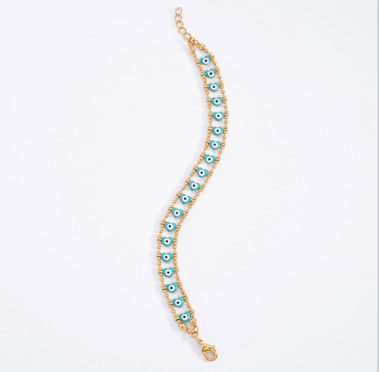 DOUBLE-SIDED EVIL EYE BRACELET